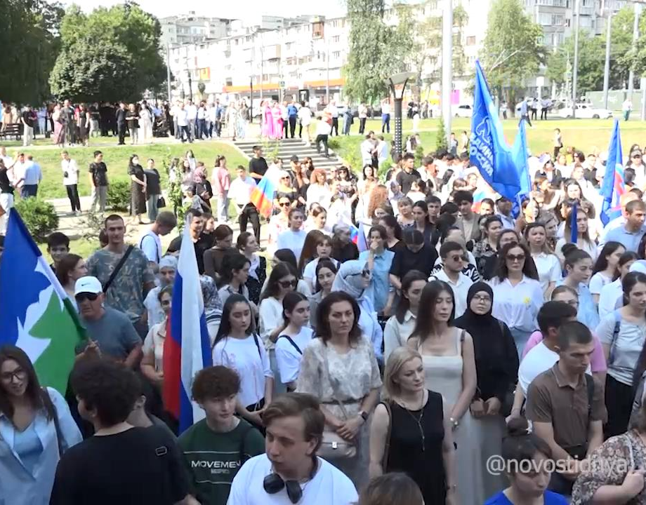 В столице Кабардино-Балкарской Республики прошел митинг, посвященный Дню солидарности в борьбе с терроризмом