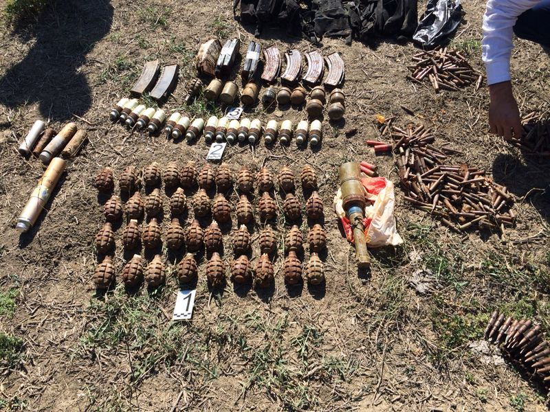 В Дагестане обнаружен бандитский тайник с большим количеством боеприпасов