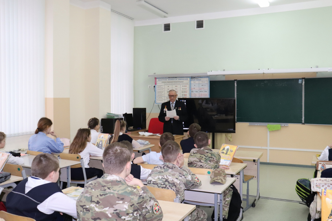 «Десант Славы» в школе № 61 Курска