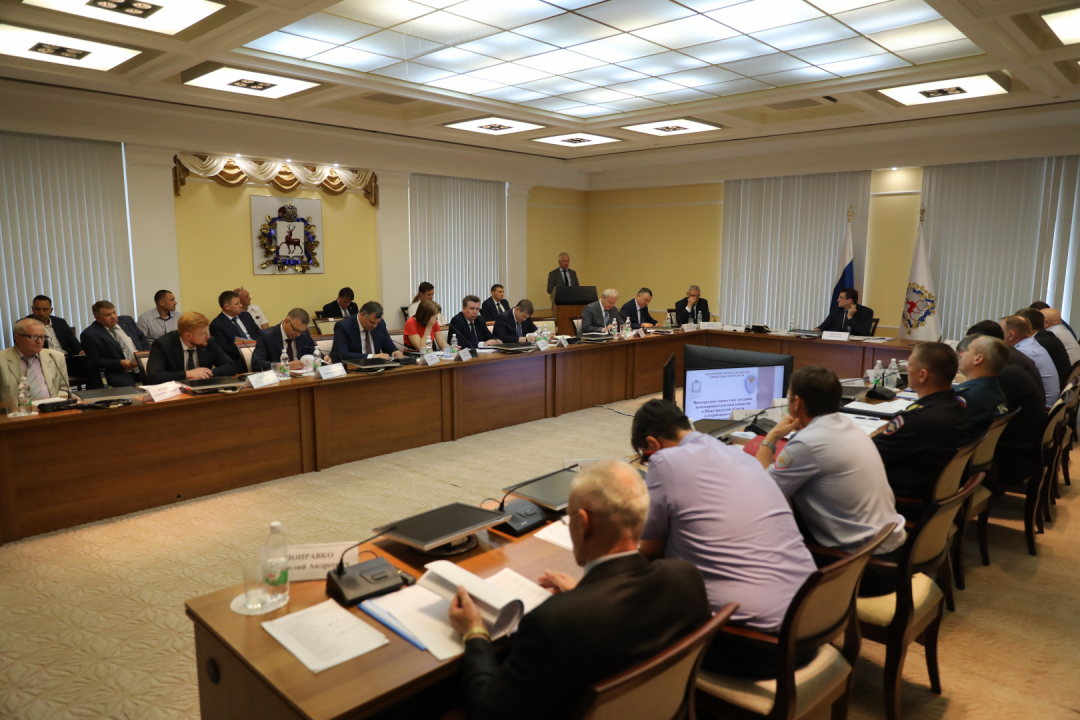 Внеочередное совместное заседание антитеррористической комиссии и оперативного штаба проведено в Нижегородской области