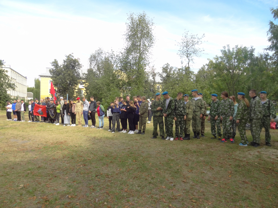 Орловское отделение организации "Боевое братство" провело военно-патриотическое соревнование "Тропа Юный Гвардеец"