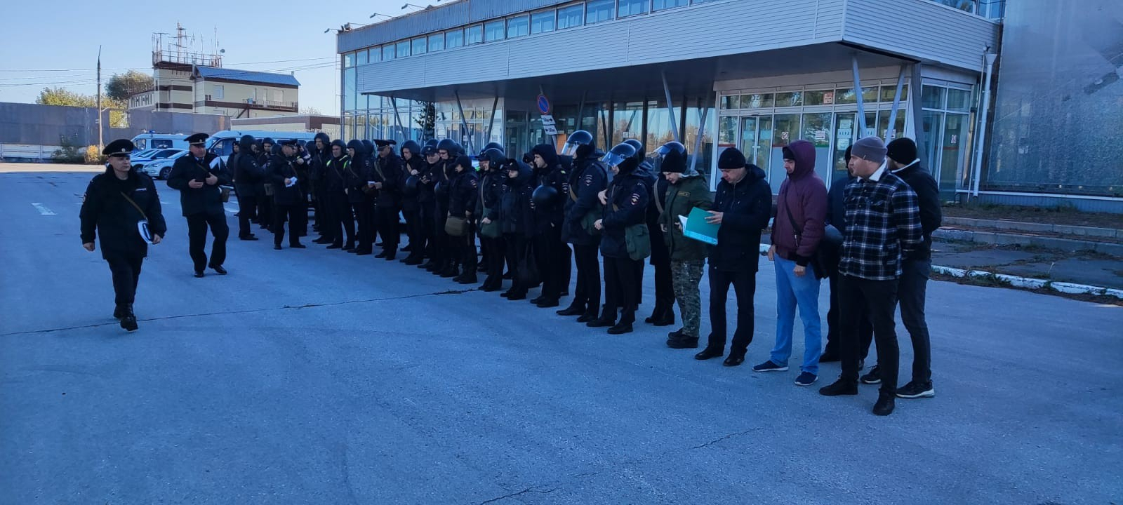 Сбор группировки сил и средств в месте, определенным руководителем ОГ в Пермском муниципальном районе
