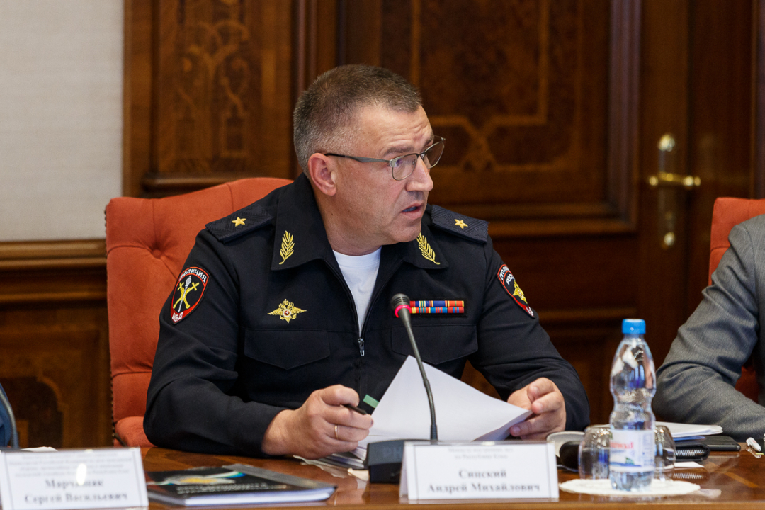 Доклад Сицского Андрея Михайловича – министра внутренних дел по Республике Коми