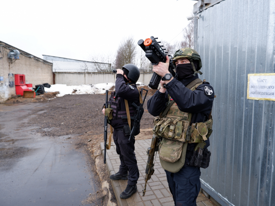 Оперативный штаб в Смоленской области провел  антитеррористические учения