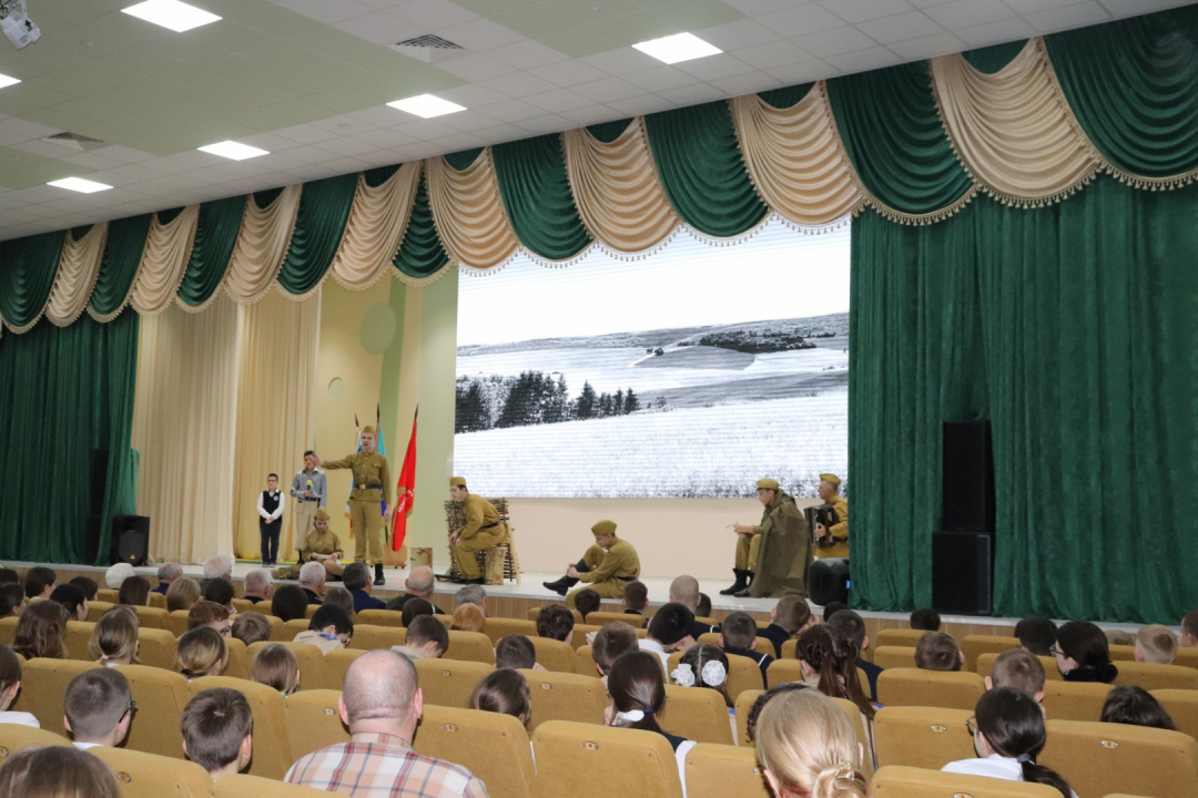 «Десант Славы» в школе № 61 Курска