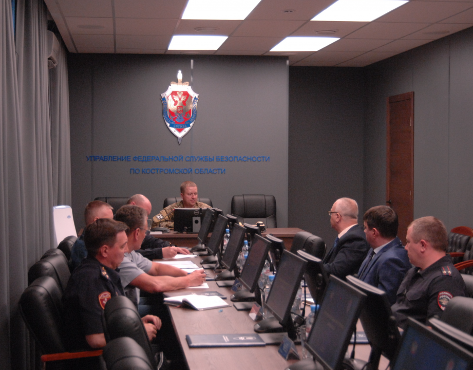 Работа оперативного штаба в Костромской области