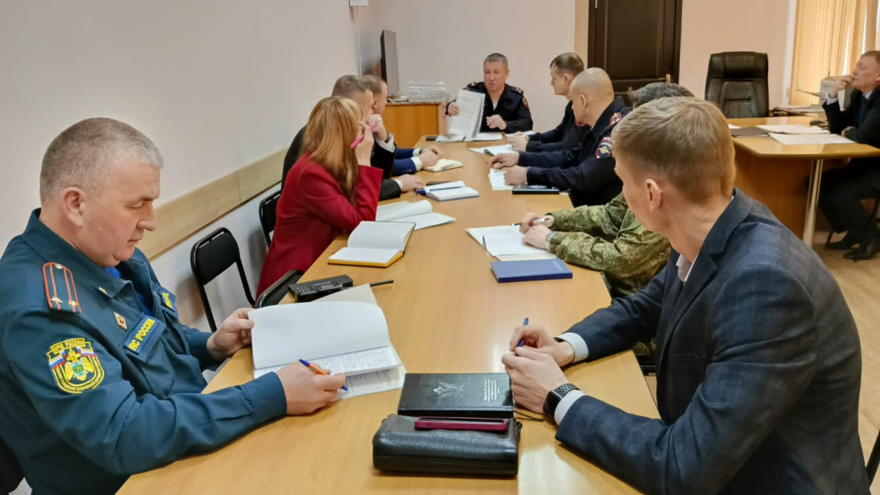 Командно-штабное учение оперативного штаба в Еврейской автономной области