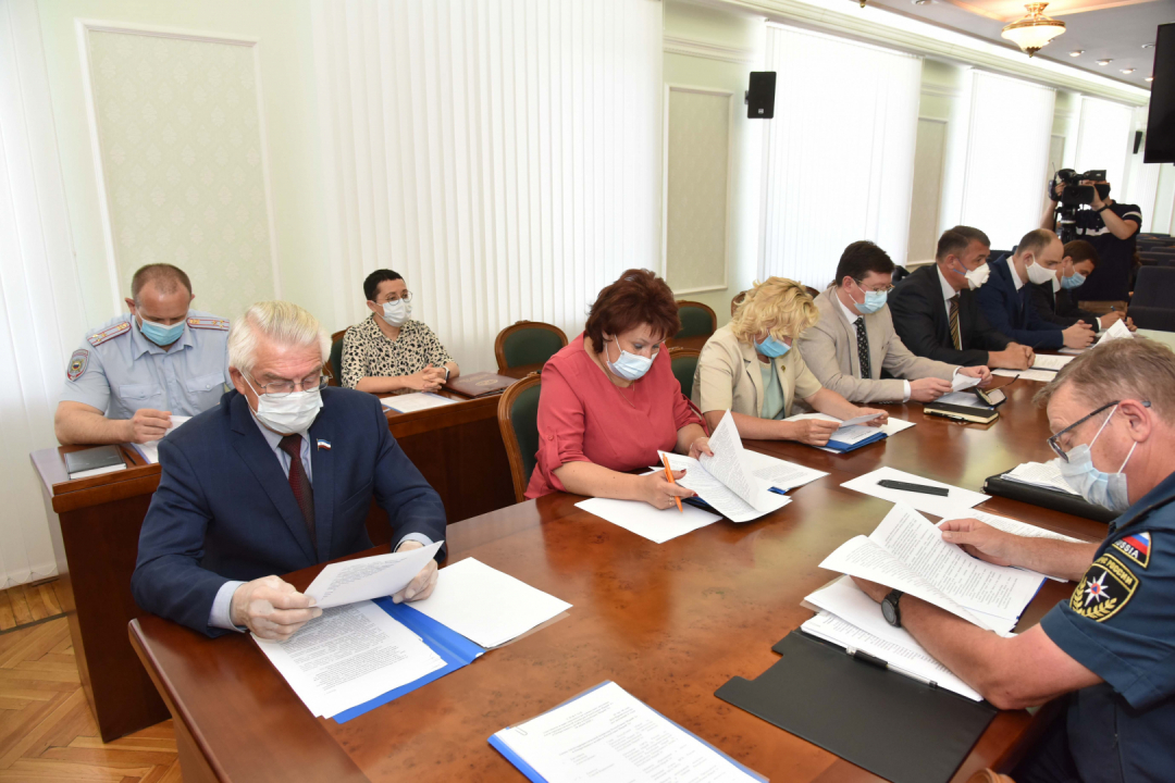 Состоялось совместное заседание Антитеррористической комиссии и Оперативного штаба в Республике Марий Эл