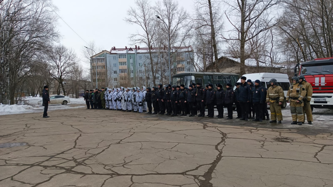 Командно-штабное учение оперативного штаба в Еврейской автономной области