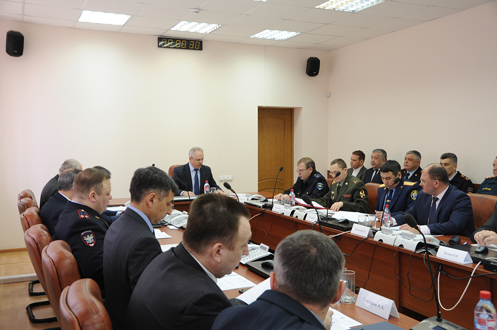 Заседание антитеррористической комиссии Республики Башкортостан