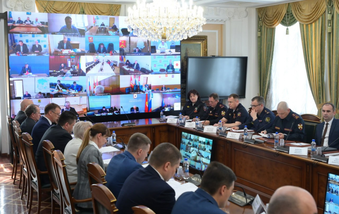 Заседание антитеррористической комиссии в Челябинской области