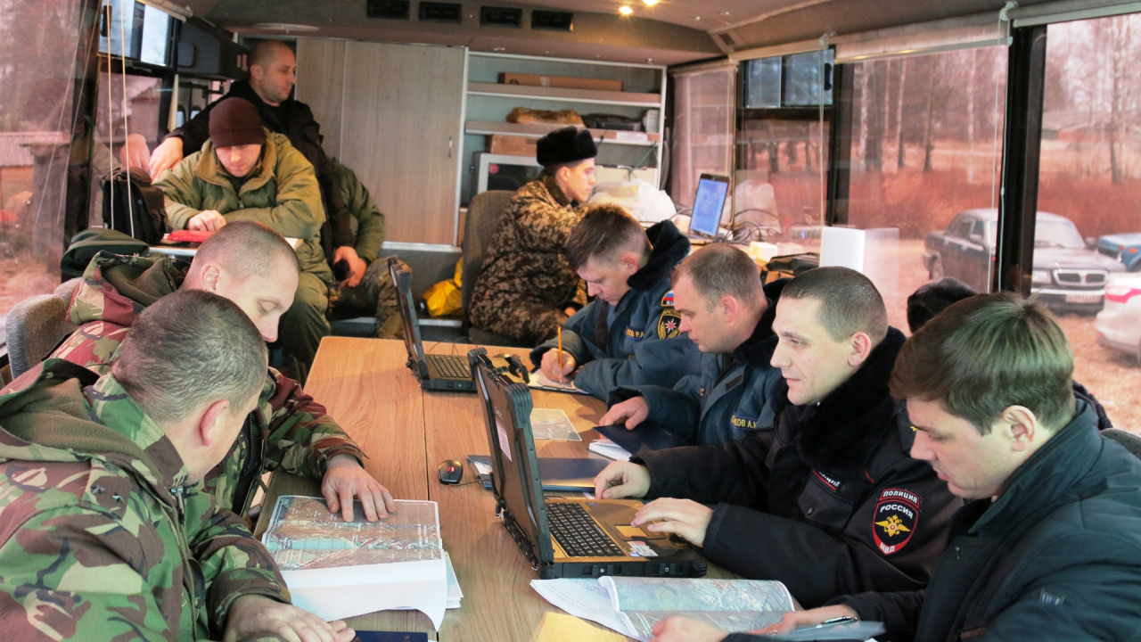 Оперативным штабом в Смоленской области  проведено командно-штабное учение под условным наименованием «Молния-2018».