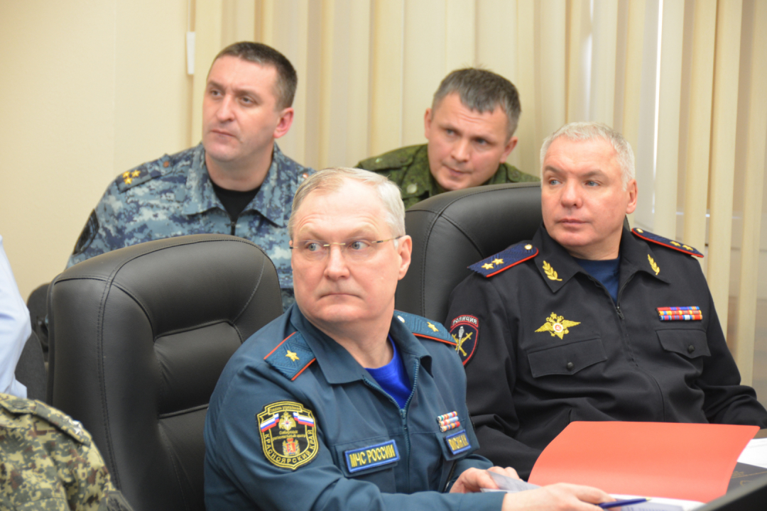 Оперативным штабом в Красноярском крае  в Зеленогорске проведено учение «Атом-2020»