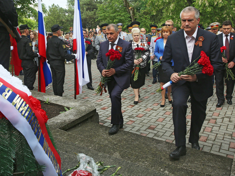 В Крыму прошли праздничные мероприятия, посвящённые 73-й годовщине победы в Великой Отечественной войне