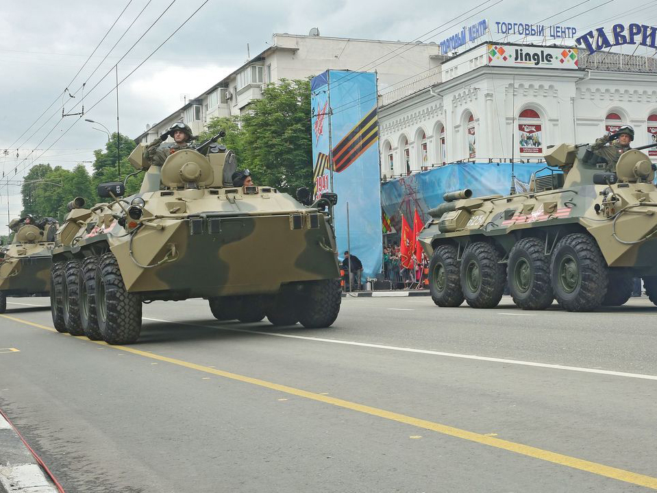 В Крыму прошли праздничные мероприятия, посвящённые 73-й годовщине победы в Великой Отечественной войне