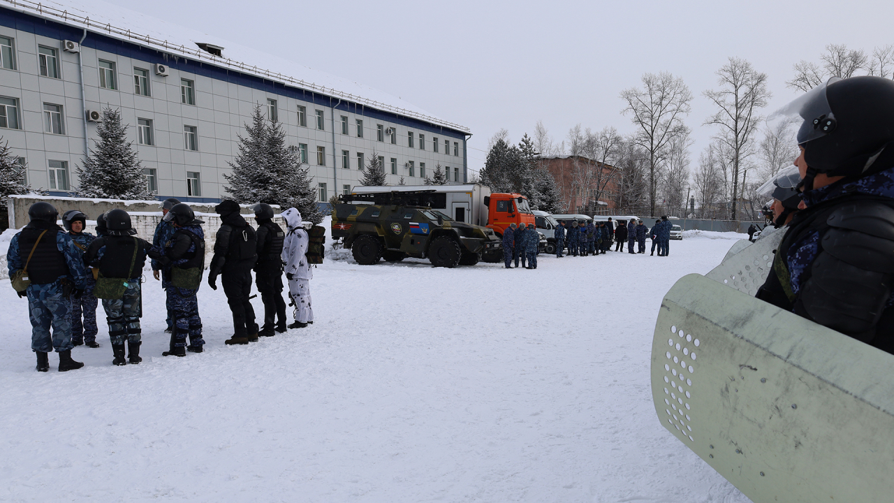 Командно-штабное учение оперативного штаба в Еврейской автономной области