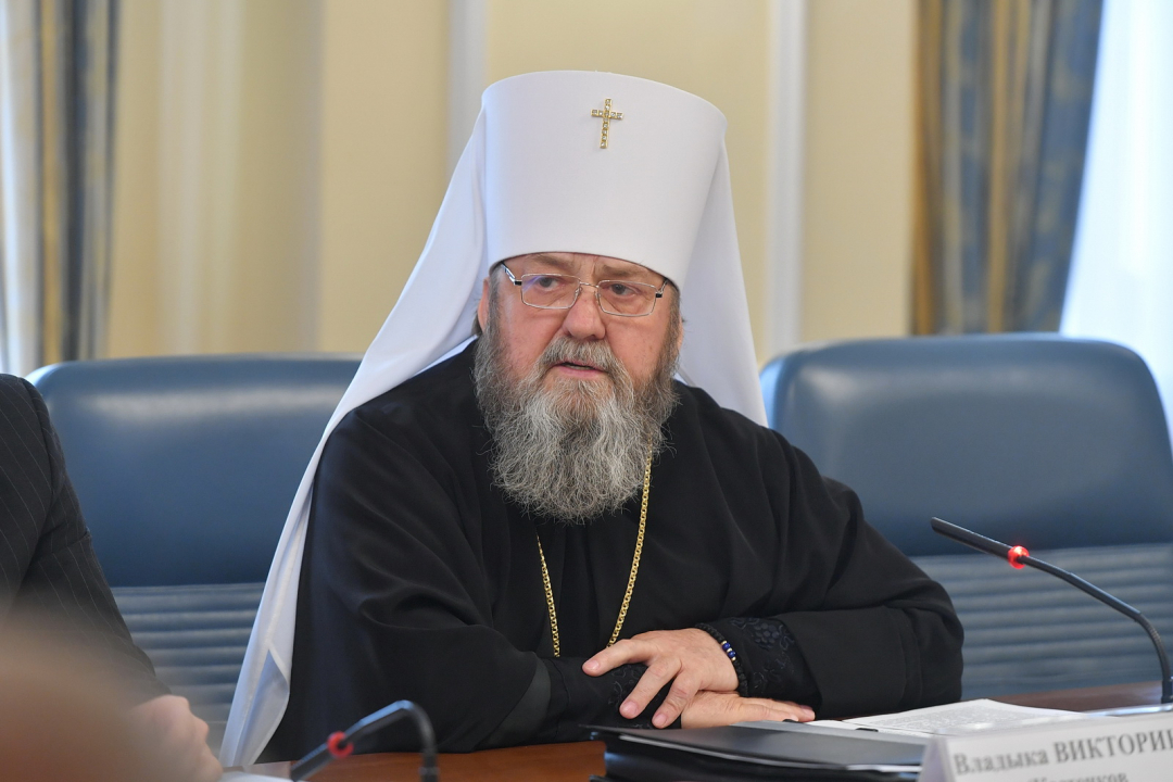 Митрополит Ижевский и Удмуртский Владыка Викторин докладывает о противодействии идеологии терроризма православной церковью