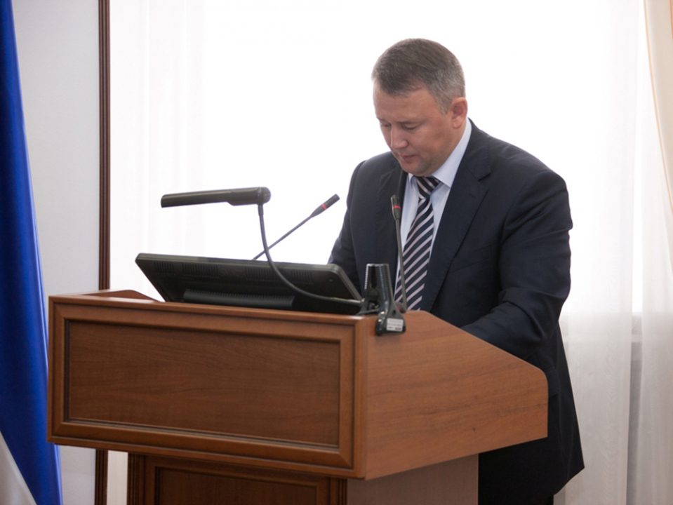 Выступление министра спорта и молодежной политики Республики Бурятия В.Дамдинцурунова