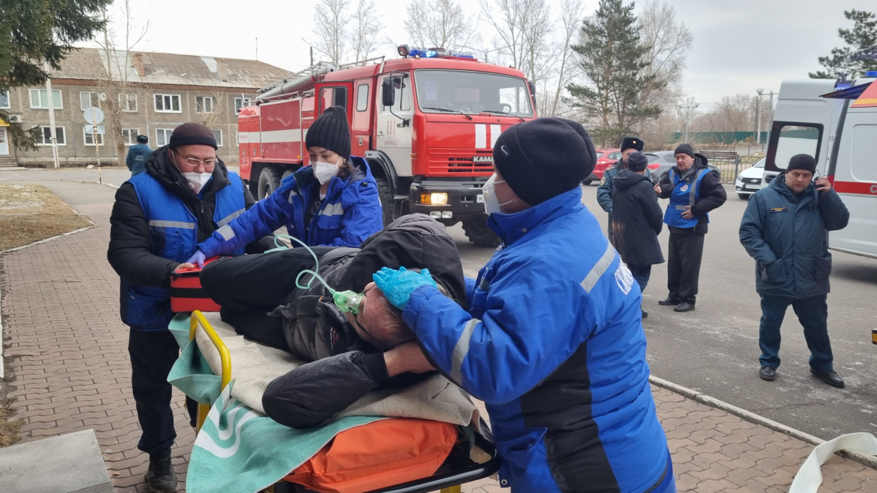 Антитеррористическое учение в Боградском районе