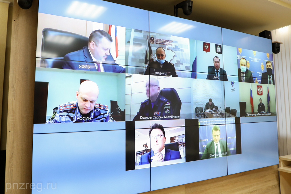 Заседание антитеррористической комиссии проведено в Пензенской области