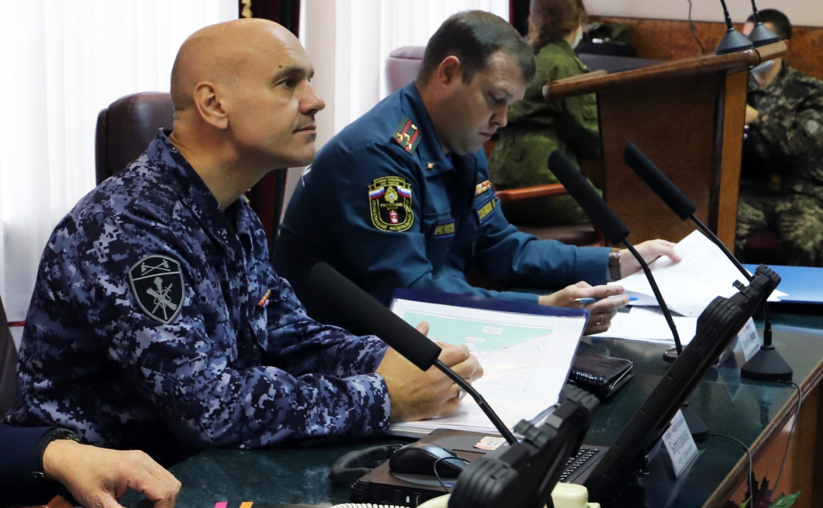 Оперативный штаб в Пермском крае провел командно-штабные учения