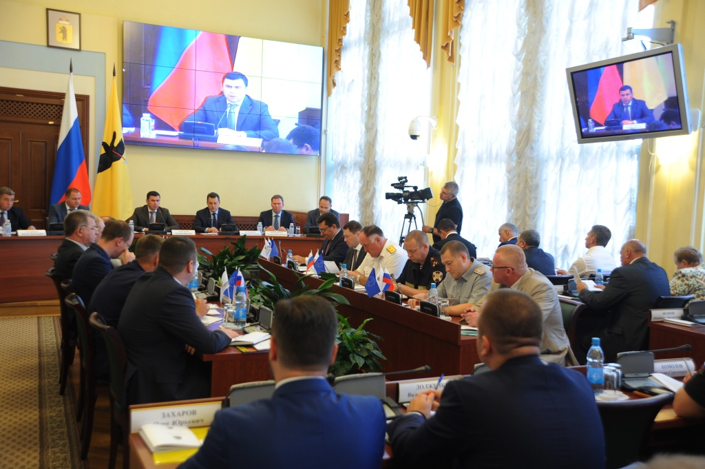 Заседание антитеррористической комиссии в Ярославской области