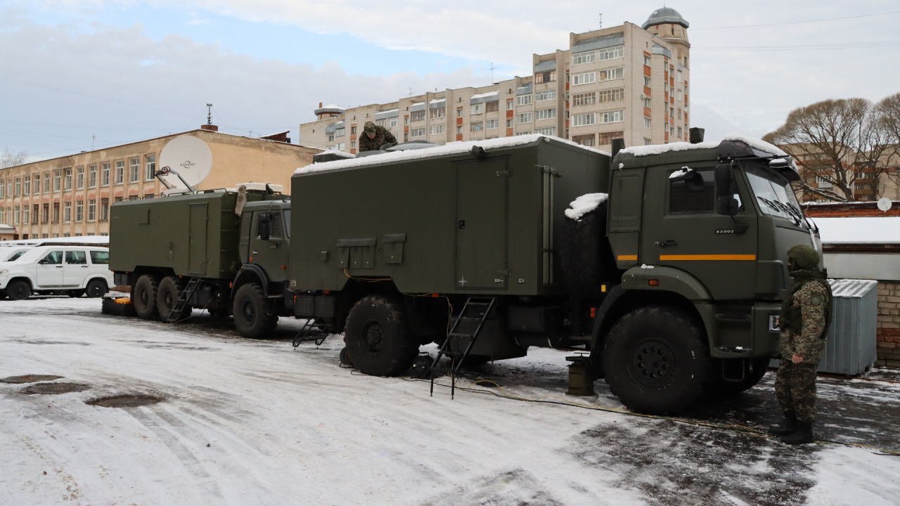 Тактико-специальное учение в Вологодской области 