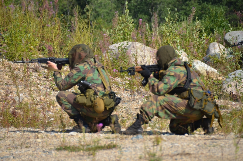 Антитеррористические учения. Вологодская область, село Верховажье. 12 августа 2014 года