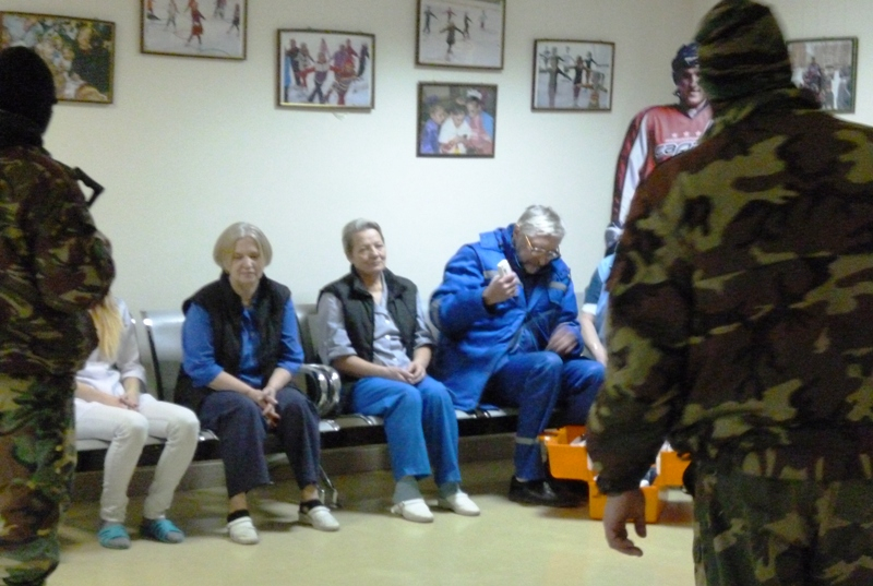 Тактико-специальное учение «Метель» в Калужской области. 25 ноября 2014 года