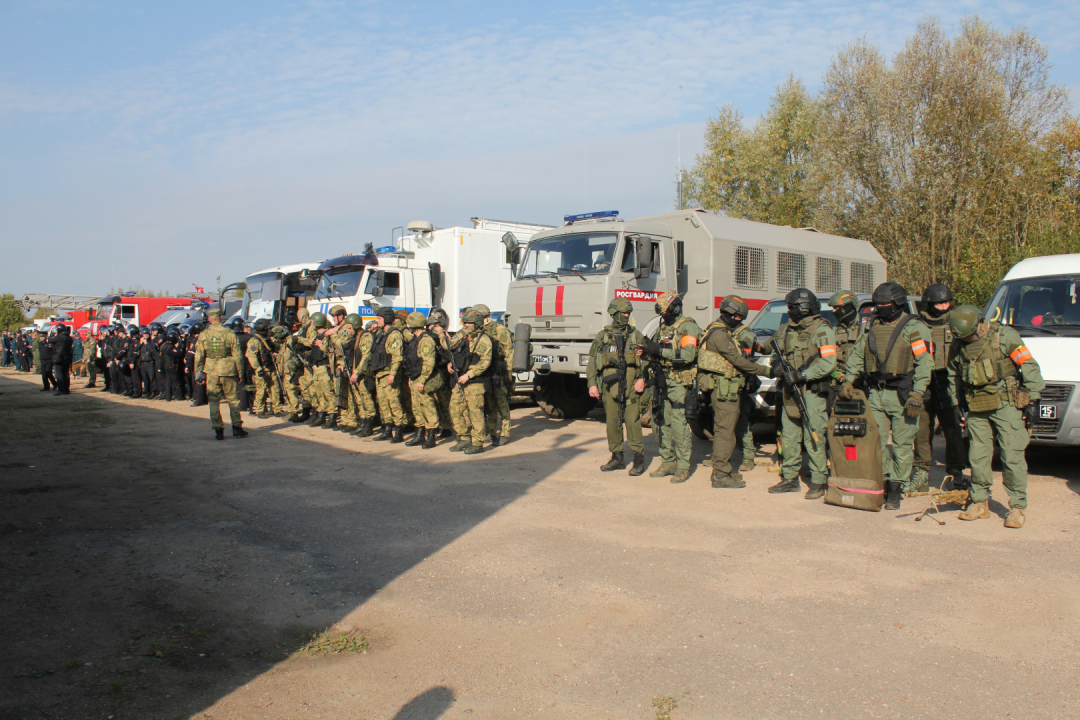 Тактико-специальное учение в Новгородской области 