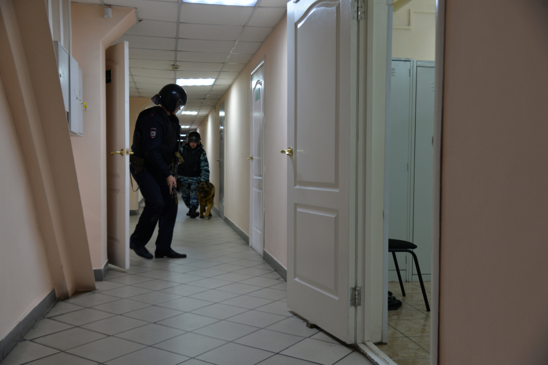 Антитеррористическое учение в городе Черногорске