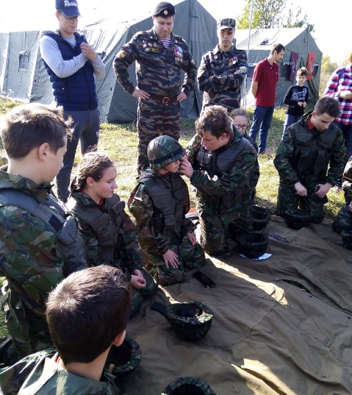 Юные патриоты Ленинградской области приняли участие в соревнованиях