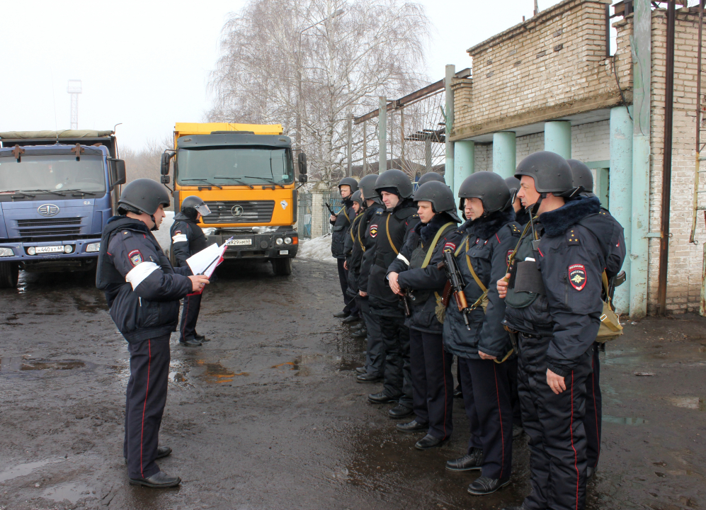 Постановка задач функциональным группам отделения полиции р.п. Токаревка МОМВД России «Мордовский»