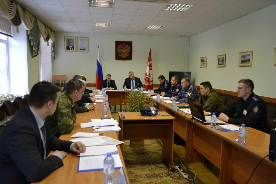 Экстренное заседание оперативного штаба в Орловской области и принятие решения на проведение КТО