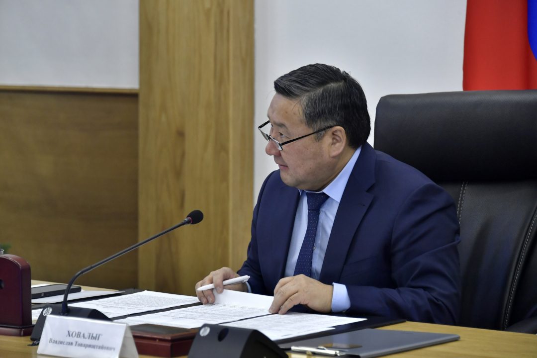 Заседание антитеррористической комиссии в Республике Тыва