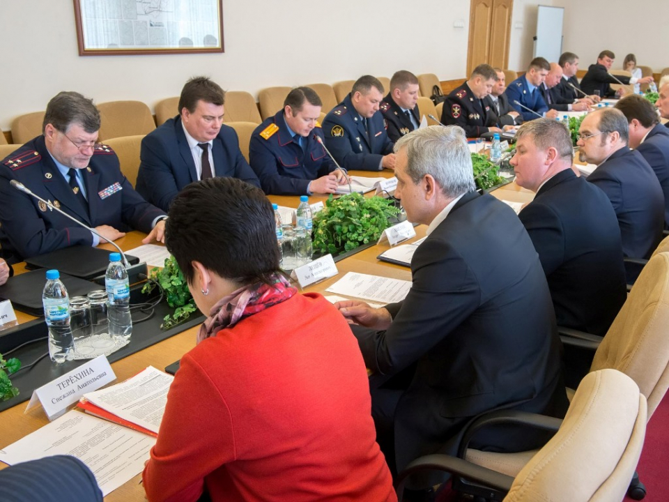 Заседание антитеррористической комиссии в Калужской области