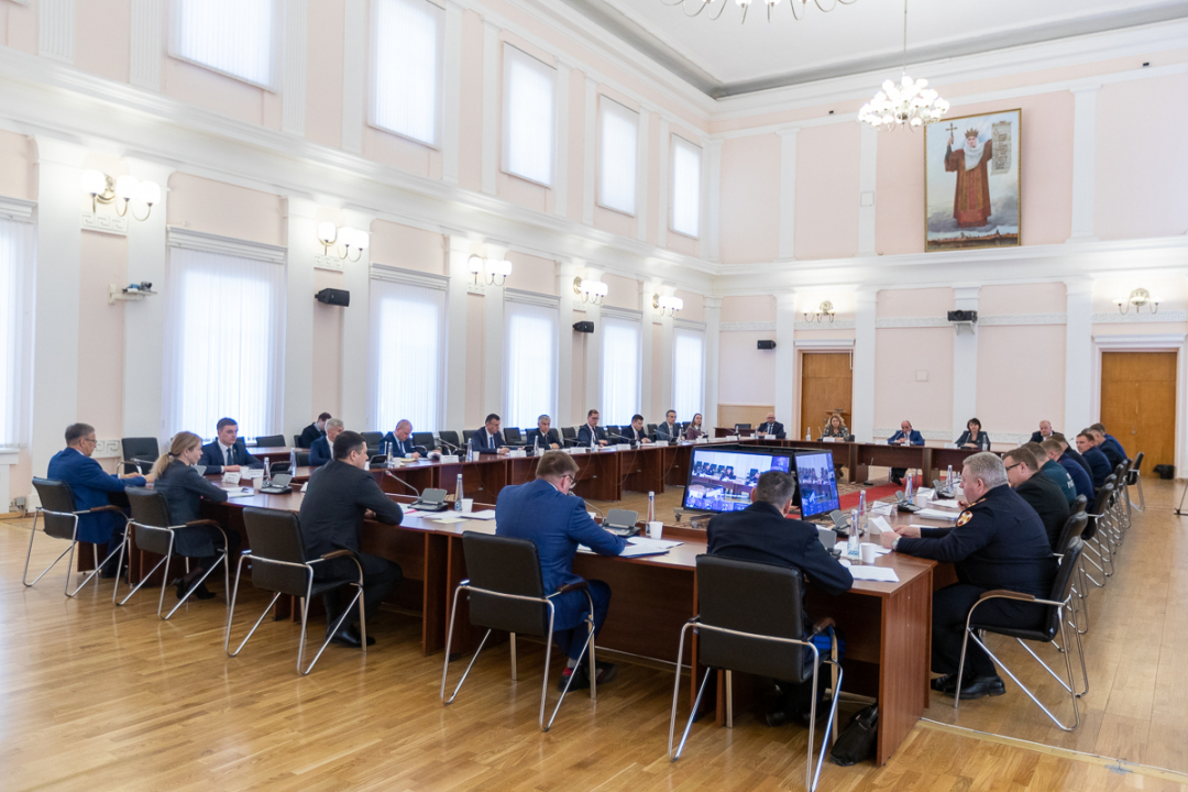 В Псковской области прошло совместное заседание антитеррористической комиссии и оперативного штаба