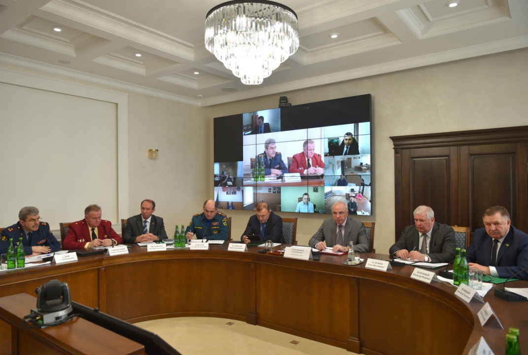 Совместное заседание Антитеррористической комиссии и оперативного штаба в Адыгее
