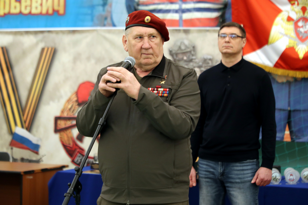 Вступительная речь командира отряда специального назначения «Витязь» Сергея Лысюка
