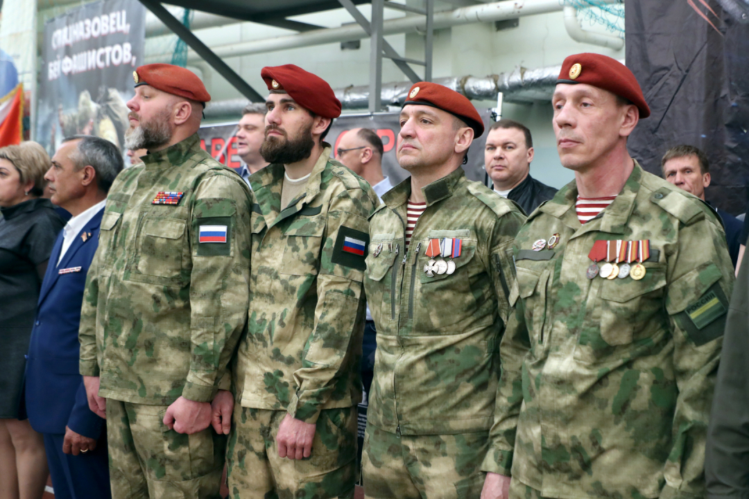 Сотрудники  и ветераны отряда специального назначения «Витязь»