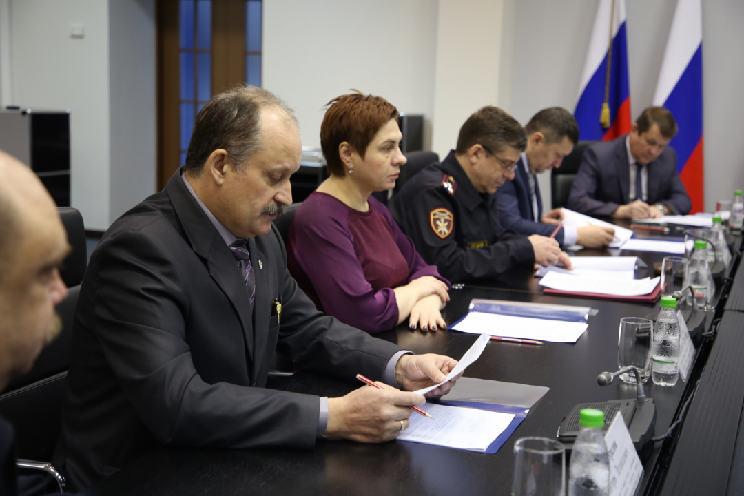 Губернатор Чукотского автономного округа Копин Роман Валентинович провёл заседание Антитеррористической комиссии
