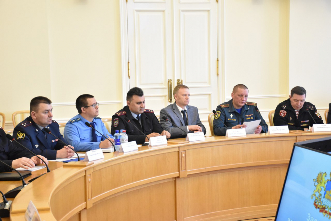 Заседание антитеррористической комиссии в Костромской области