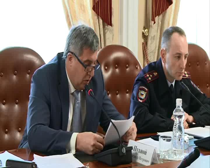 Губернатор Александр Козлов провел заседание антитеррористической комиссии