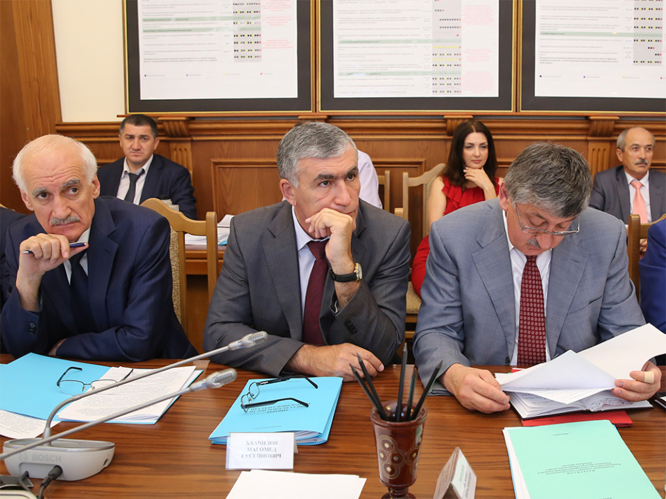 Заседание Совета Безопасности Республики Дагестан
