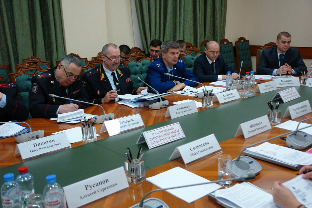 Совместное заседание Антитеррористической комиссии Югры и Оперативного штаба в Ханты-Мансийском автономном округе