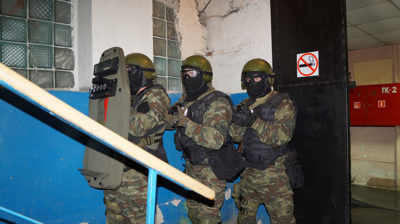 Оперативным штабом  в Липецкой области проведено плановое тактико-специальное учение 