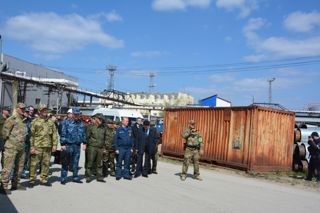 В городе Якутске прошли контртеррористические учения