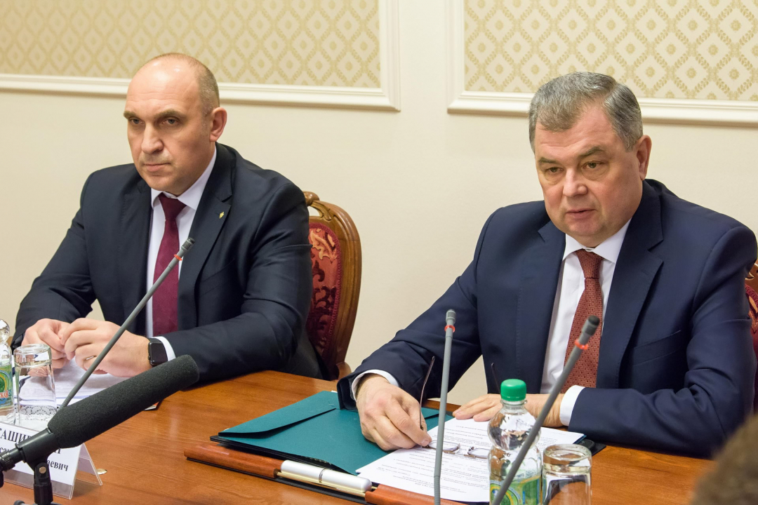 Открытие совместного заседания антитеррористической комиссии и оперативного штаба в Калужской области 