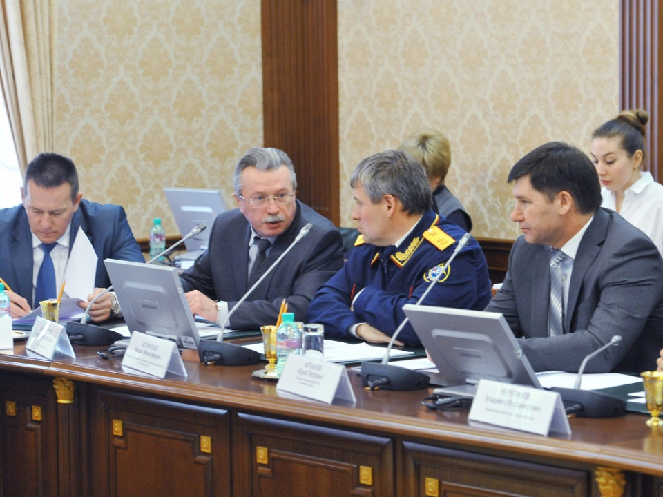 Совместное заседание АТК и ОШ в Тюменской области