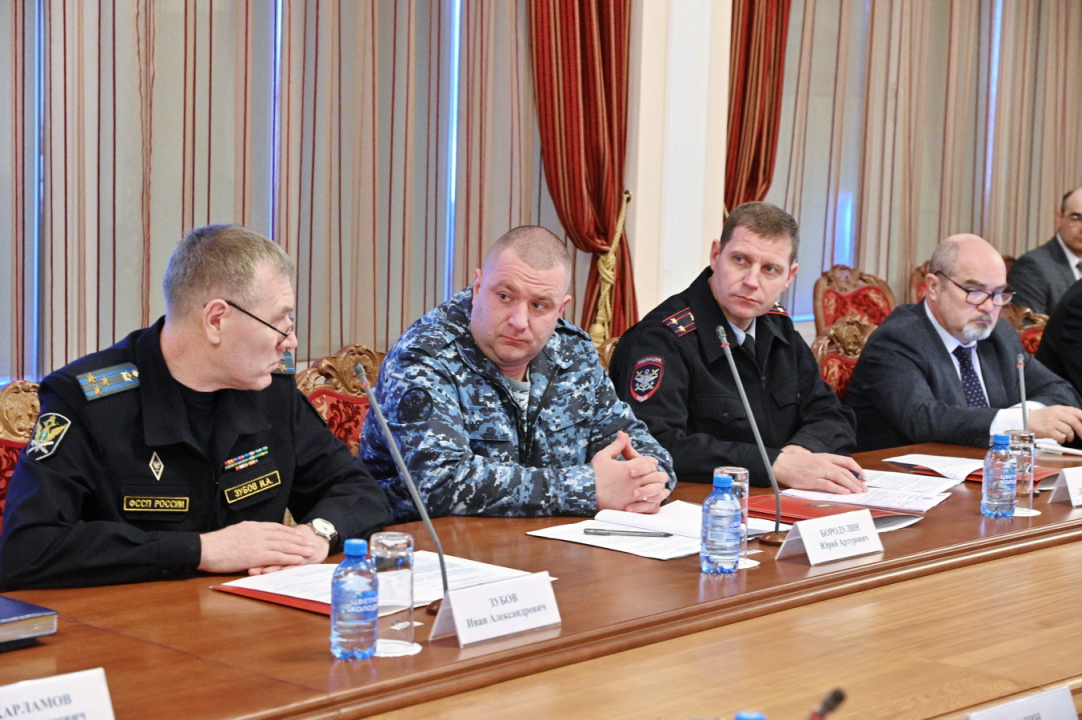 Совместное заседание антитеррористической комиссии и оперативного штаба в Калужской области